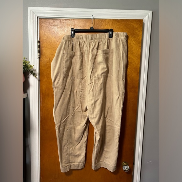 NWT Universal Thread Pull on Linen Blend Pants - Picture 5 of 11